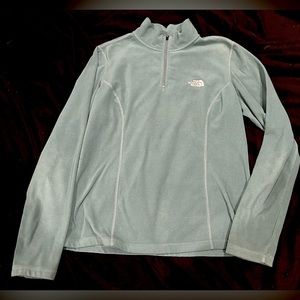 The North Face - Teal quarter zip women’s medium